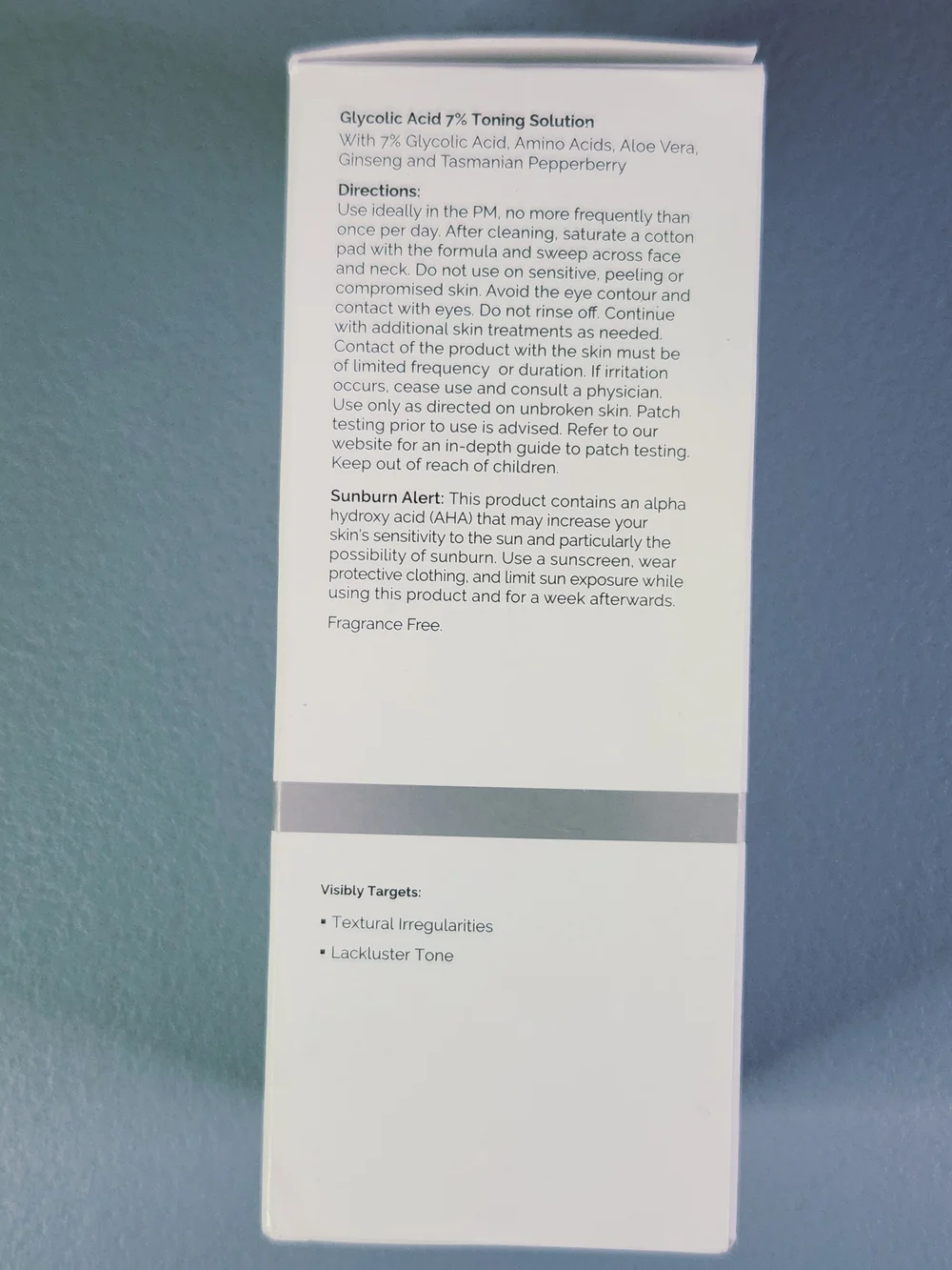 The Ordinary Glycolic Acid 7% Toning Solution - 8 oz